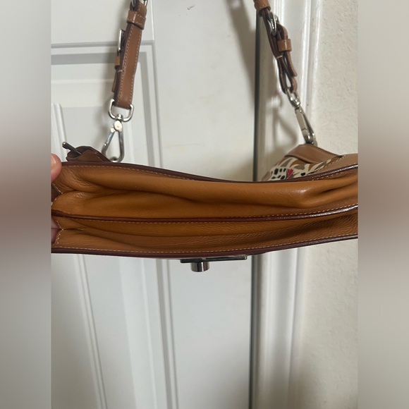 Prada Vintage 2000's Tessuto St. Venezia Padlock Flap Bag - Picture 14 of 15